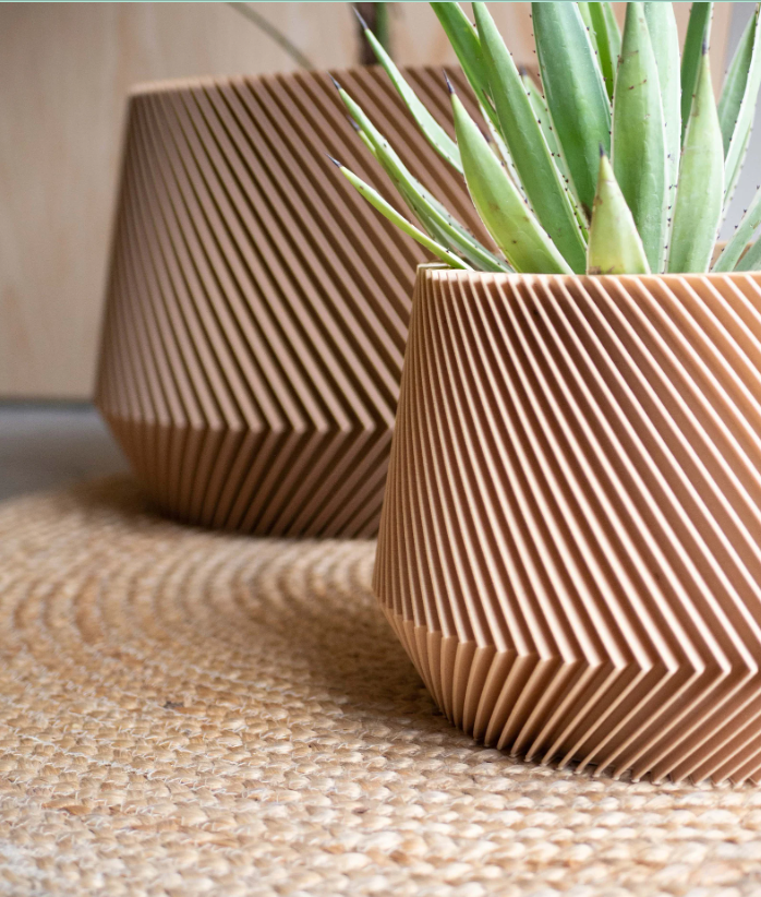 Grand cache pot Oslo - Cadeau original pour amoureux des plantes !